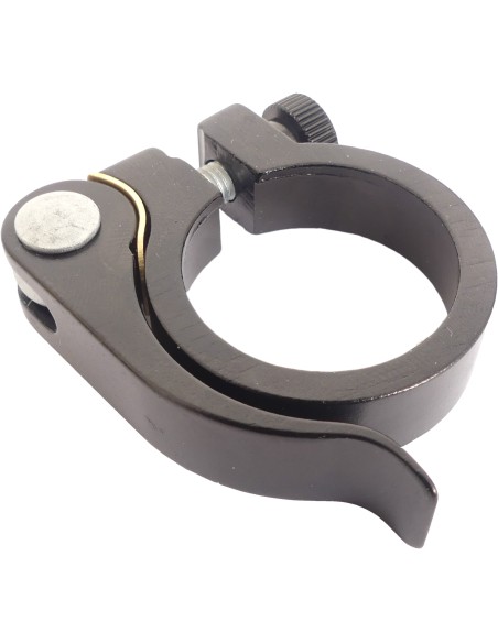 Sattelstützenklemme Ergotec SCQ-030 ø34,9 mm Aluminium mit Schnellverschluss - Schwarz