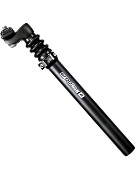 Teleskopische Federsattelstütze Ergotec Glide ø27.2 mm / 350 mm - Schwarz
