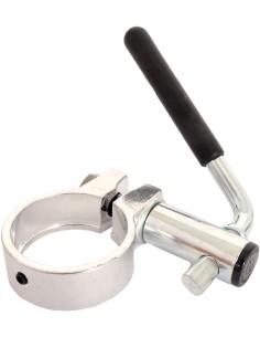 Sattelstützenklemme ø34,9 mm Mirage mit Drehhebel für 45 mm Bolzen - Silber