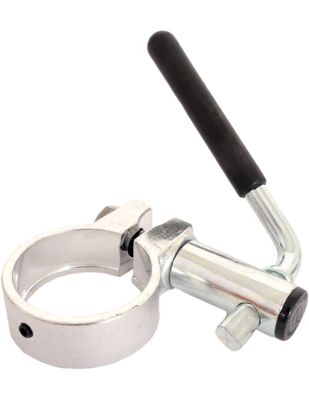 Sattelstützenklemme ø34,9 mm Mirage mit Drehhebel für 45 mm Bolzen - Silber