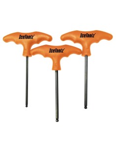 4/5/6 Sechskantschlüssel mit Kugelkopf IceToolz 70TA 4,5,6 mm