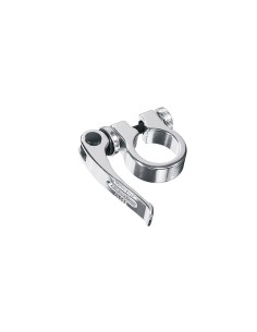 Sattelstützenklemme Ergotec SCQ-050 mit ø34.9mm Schnellverschluss - Silber
