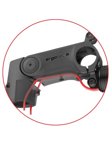 Lenkervorbau Ergotec Sepia XL FI ø28,6mm / 110mm / ø31,8mm - Schwarz