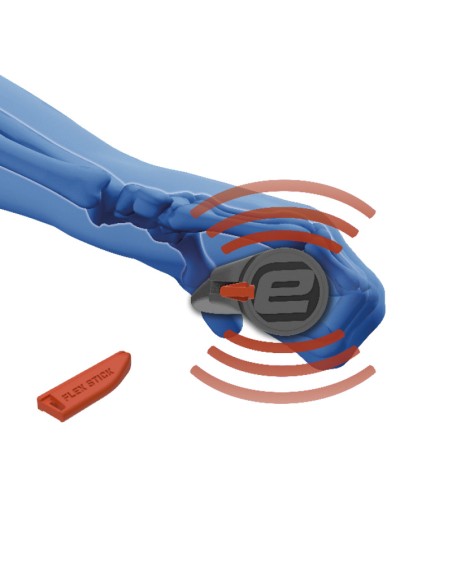 Griffe Satz Ergotec EG-Active Flex - Links 135mm / Rechts 135mm - Schwarz
