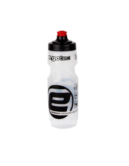 Trinkflasche Ergotec 750ml - Weiß/Transparent