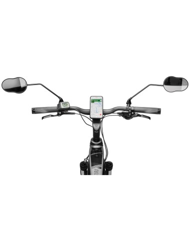 Spiegel Ergotec M-99LV Rechtsmontage 122 x 78-66 mm - Schwarz