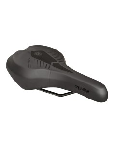 Fahrradsattel Ergotec Active S 275 x 158 mm Medium - Schwarz