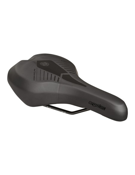 Fahrradsattel Ergotec Active M 279 x 174 mm Medium - Schwarz