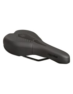 Fahrradsattel Ergotec Performance 266 x 144 mm Soft - Schwarz