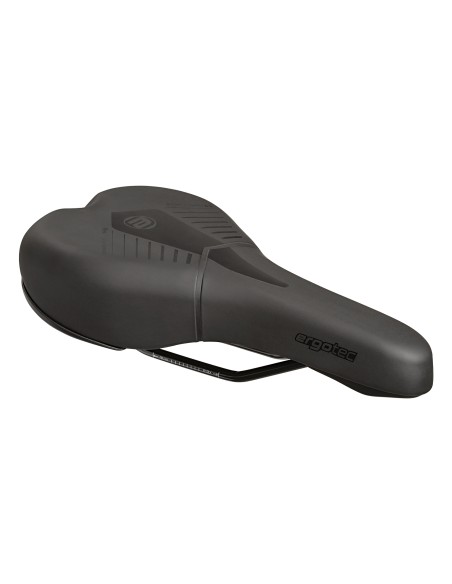 Fahrradsattel Ergotec Performance 266 x 144 mm Soft - Schwarz