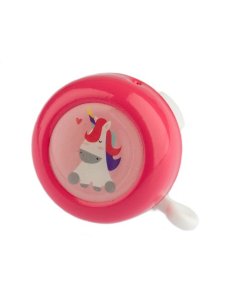 Fahrradklingel PexKids Unicorn - Rosa/Weiß