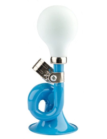 Fahrradhupe Locken PexKids - Blau mit weißer Kugel