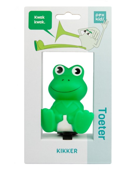 Fahrradhupe PexKids Frosch - Grün