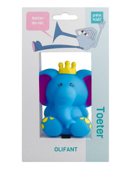 Fahrradhupe PexKids Elefant - Blau