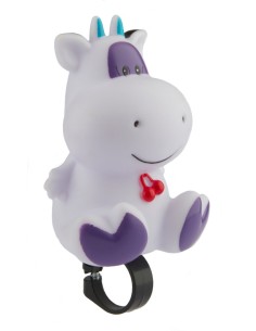 Fahrradhupe PexKids Nilpferd - Lila
