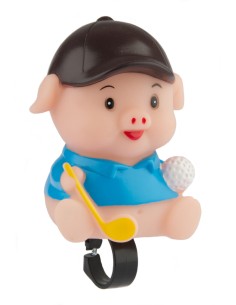 Fahrradhupe PexKids Schwein - Blau
