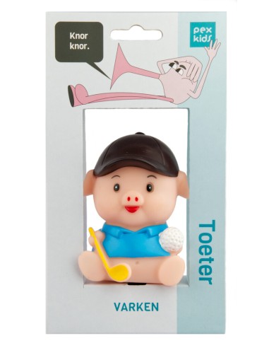 Fahrradhupe PexKids Schwein - Blau