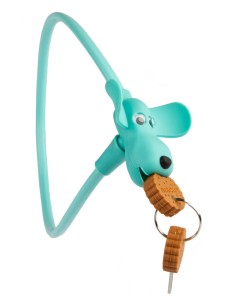 Silikon-Fahrradschloß PexKids Flappie 10 x 58 cm   Grün
