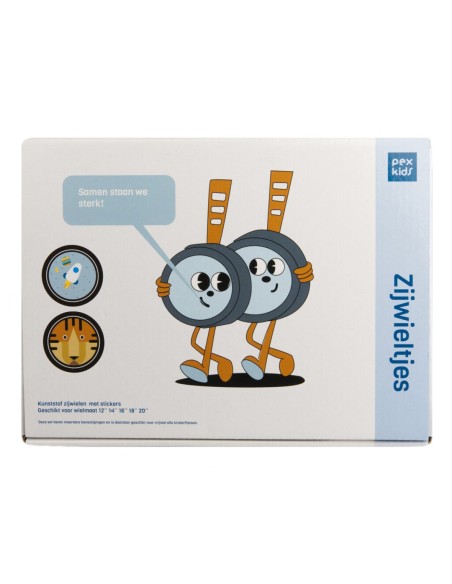 Stutzräder 12~20" PexKids Rocket/Tiger -Blau