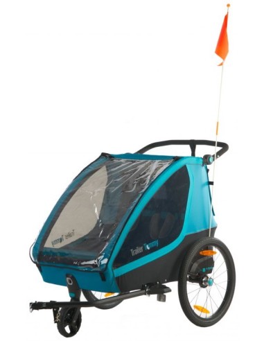 Kinderanhänger Mirage Tommy - aluminum frame