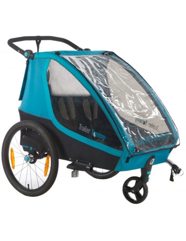 Kinderanhänger Mirage Tommy - aluminum frame