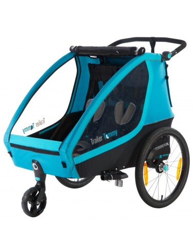 Kinderanhänger Mirage Tommy - aluminum frame