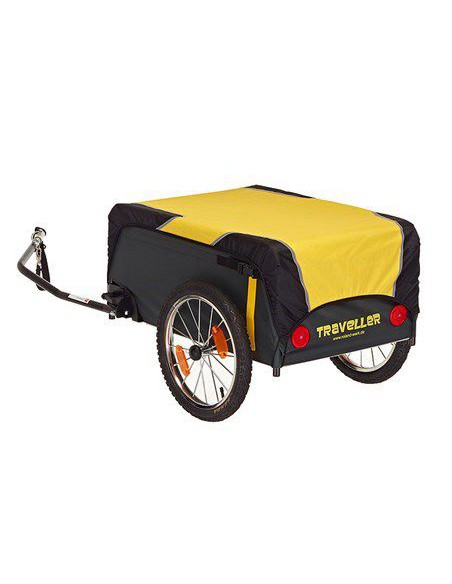 Fahrradanhänger Roland Traveller mit Tiefdeischsel - 762 x 510 x 344