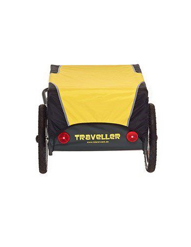 Fahrradanhänger Roland Traveller mit Tiefdeischsel - 762 x 510 x 344