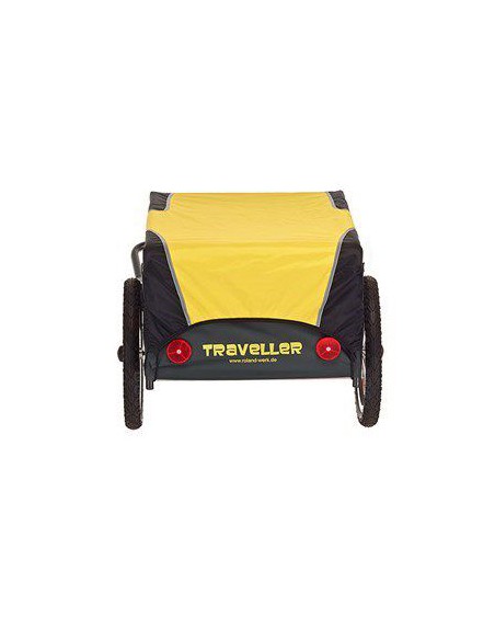 Fahrradanhänger Roland Traveller mit Tiefdeischsel - 762 x 510 x 344
