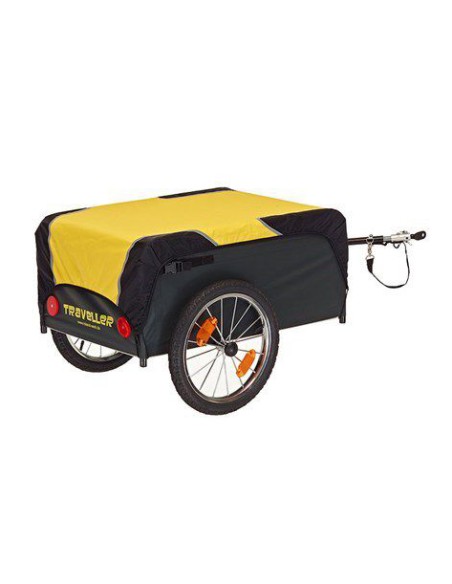 Fahrradanhänger Roland Traveller mit Tiefdeischsel - 762 x 510 x 344