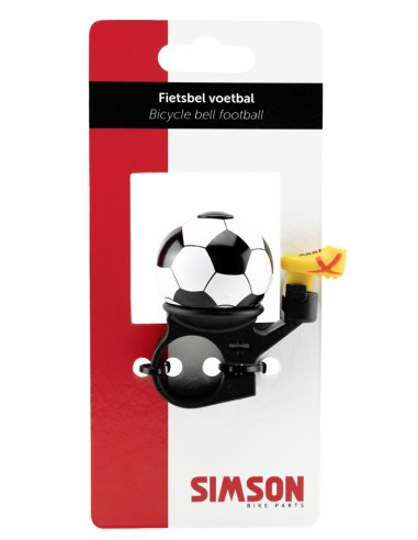 Fahrradklingel Simson Fußball