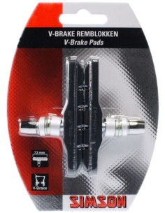 Simson Bremsklotz Satz für V-Bremse 72mm