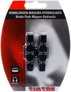 Simson Bremsschuhe für Hydraulische Magura Bremsen (HS11/HS33)