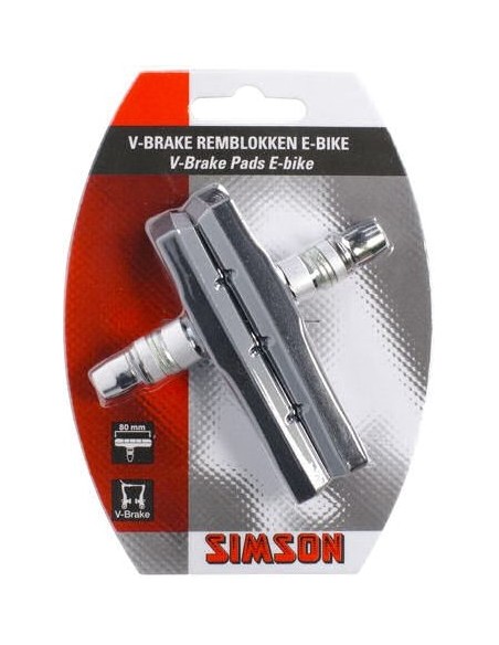 Simson Bremsschuhe V-Bremse für E-Bike