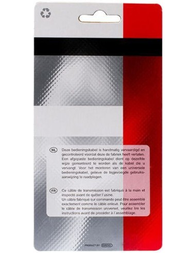 Bremszug Satz Komplett Simson Universell - Schwarz