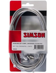 Bremszug Satz Komplett Simson Universell -Grau