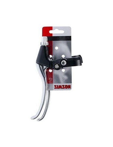 Simson Bremshebel Satz - verstellbar - Mit einem lange verstellbaren Griff - schwarz