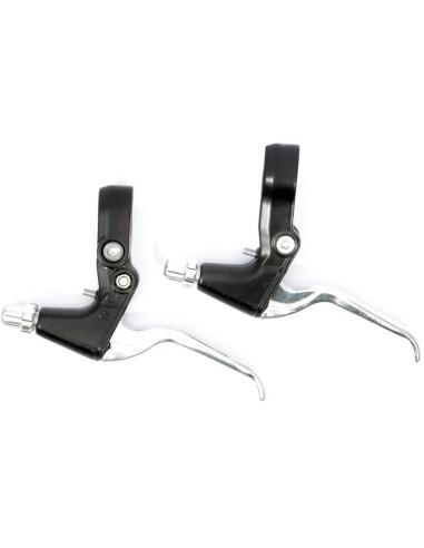 Simson Bremshebel Satz - einstellbar - schwarz