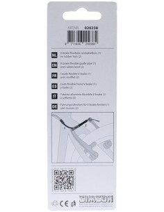 Simson Führungsröhrchen für V-Bremse Flexibel ink. Gummi (2x)