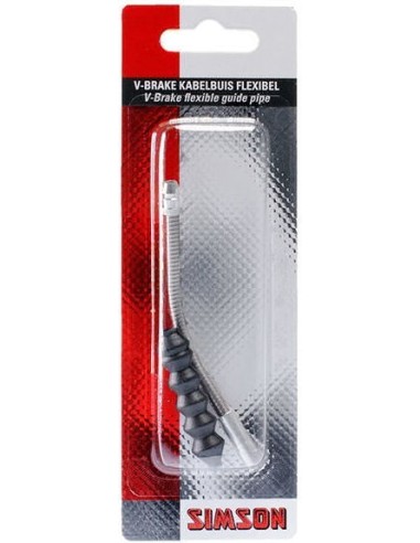 Simson Führungsröhrchen für V-Bremse Flexibel ink. Gummi (2x)