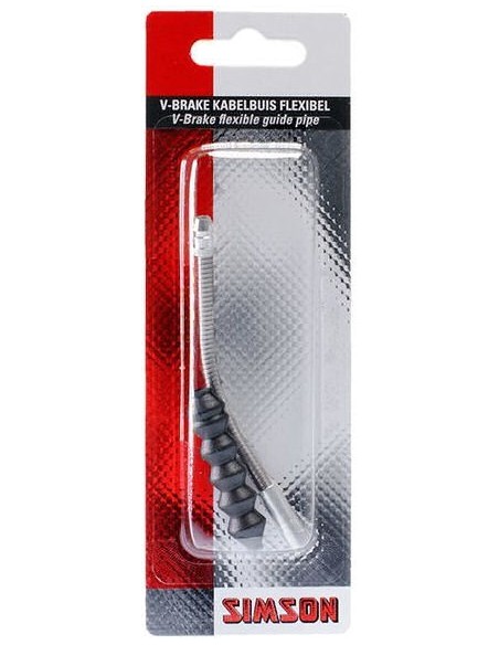 Simson Führungsröhrchen für V-Bremse Flexibel ink. Gummi (2x)