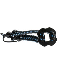 Gepäckspinne Simson mit 4 Armen - Schwarz/Blau