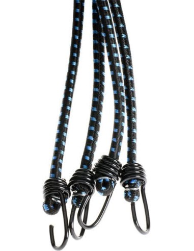 Gepäckspinne Simson mit 4 Armen - Schwarz/Blau