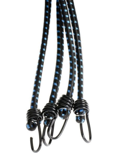 Gepäckspinne Simson mit 4 Armen - Schwarz/Blau