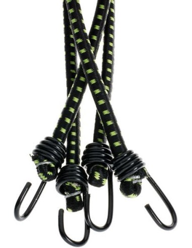 Gepäckspinne Simson mit  4 Armen - Schwarz/Grün