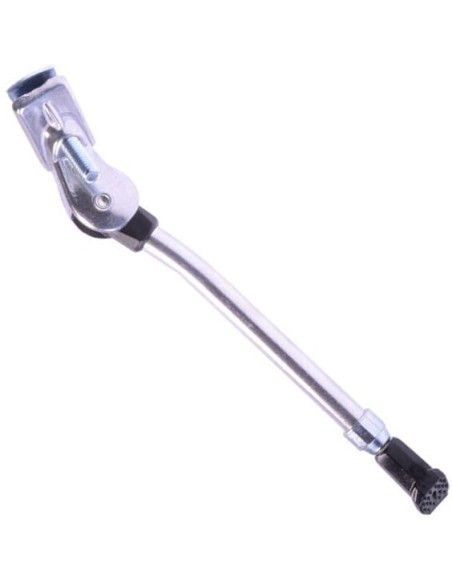 Seitenständer verstellbar Simson Quick mit 30mm breiter Platte - Silber