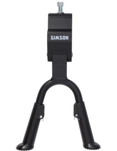 Hauptständer Simson Double mit 30mm breiter Platte - Schwarz