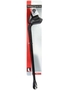 Seitenständer Simson Solide mit 20mm breiter Platte - Schwarz