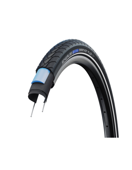 Reifen Schwalbe Marathon Plus Smartguard 28 x 1.40" / 37-622 mm - Schwarz mit Reflexion