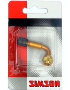 Ventiladapter Simson 90 grad für Autoventil